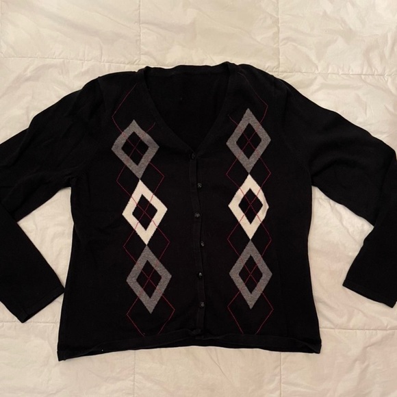 Preppy style cardigan - Picture 1 of 1